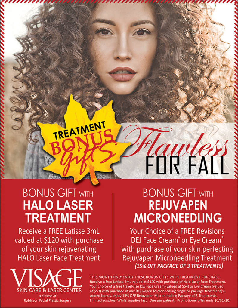 October Flawless for Fall- Visage Specials